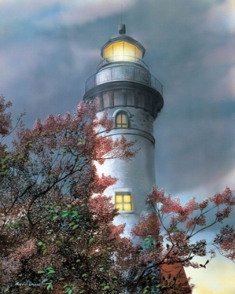 Picture of AUTUMN LIGHTHOUSE