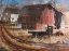 Picture of BARNYARD TUSSLE-NO PHEASANTS