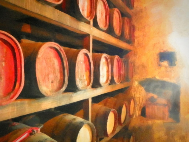 Picture of TUSCANY WINE CASKS