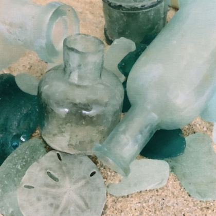 Picture of AQUA SEA GLASS TREASURES