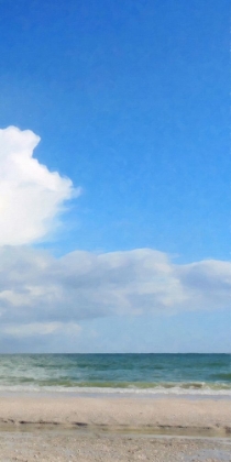 Picture of WHERE THE OCEAN MEETS THE SKY TRIPTYCH