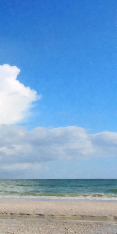 Picture of WHERE THE OCEAN MEETS THE SKY TRIPTYCH