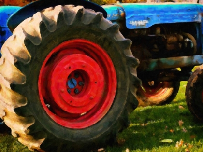Picture of FARM TRACTOR CLOSE UP
