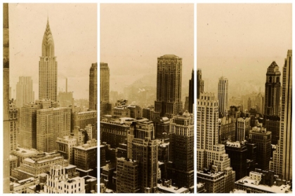 Picture of 1935 NYC TRIPTYCH