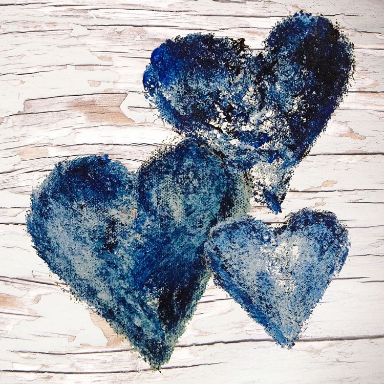 Picture of SHIBORI ABSTRACT HEARTS #1