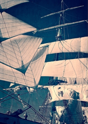 Picture of VINTAGE PINK SAILING