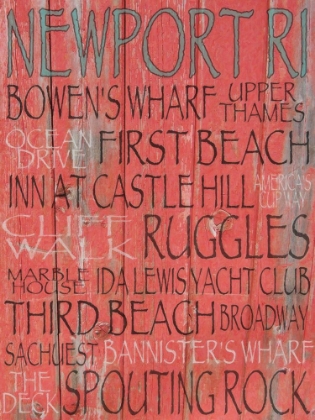 Picture of NEWPORT RED TEXT
