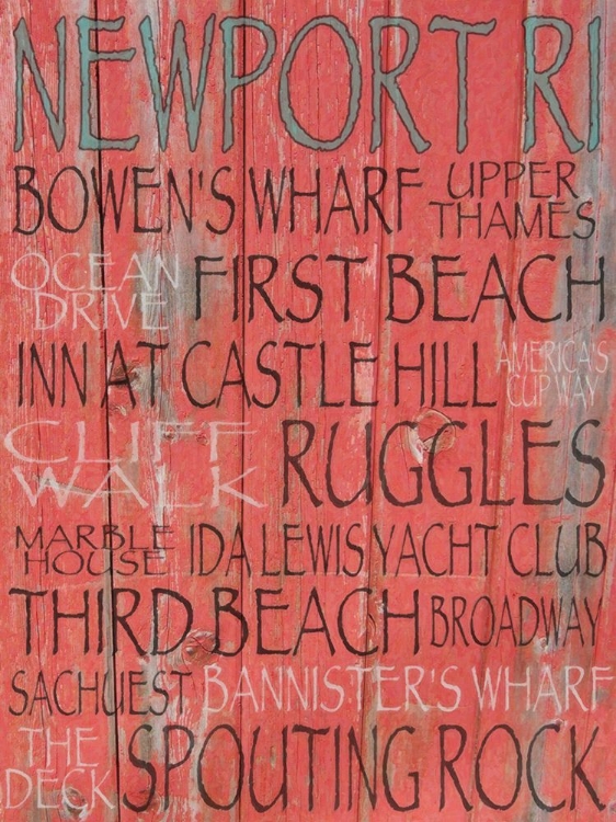 Picture of NEWPORT RED TEXT
