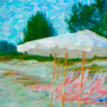 Picture of FLORIDA BEACH CHAIRS IMPRESSIONIST