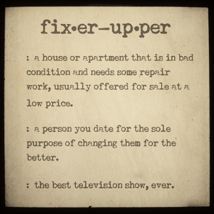 Picture of FIXER UPPER DEFINITION
