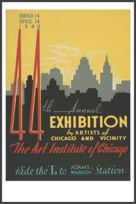 Picture of ART INSTITUTE OF CHICAGO ANNUAL EXHIBITION BY ARTISTS OF CHICAGO