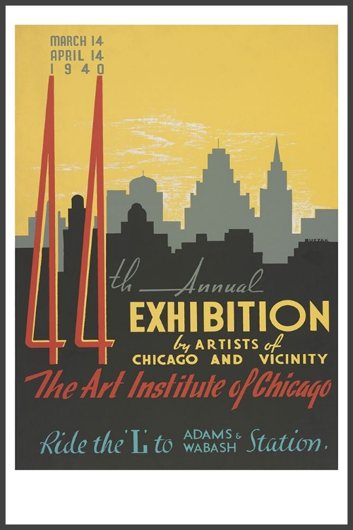 Picture of ART INSTITUTE OF CHICAGO ANNUAL EXHIBITION BY ARTISTS OF CHICAGO