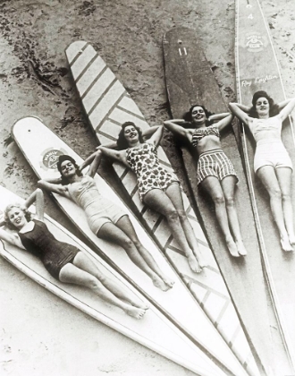 Picture of SURF SIRENS C1940 RAY LEIGHTON NATL LIBRARY OF AUSTRALIA