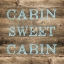Picture of CABIN SWEET CABIN