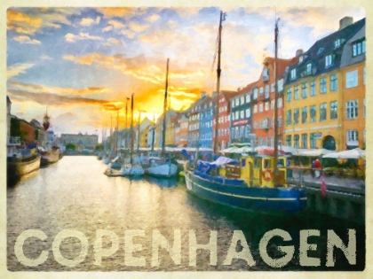 Picture of COPENHAGEN SUNSET