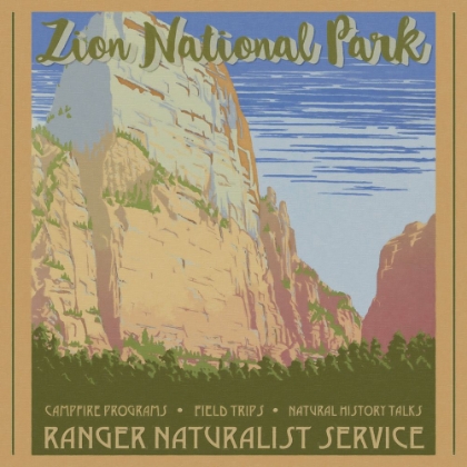Picture of ZION NATIONAL PARK SQUARE