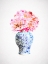 Picture of PEONIES IN CHINOISERIE VASE STILL LIFE
