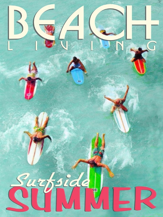 Picture of SURFSIDE SUMMER POSTER