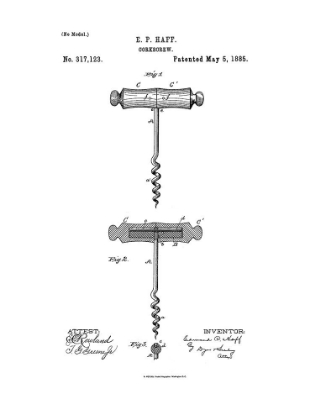 Picture of CORKSCREW PATENT 2