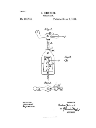 Picture of CORKSCREW PATENT 3