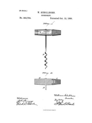 Picture of CORKSCREW PATENT 6