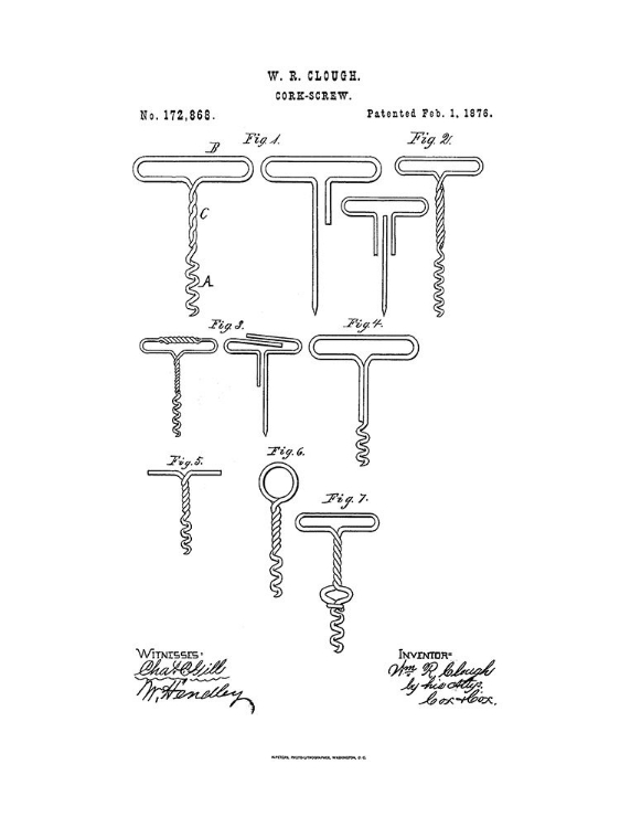 Picture of CORKSCREW PATENT 7