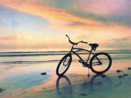 Picture of SIESTA KEY BIKE AT SUNSET