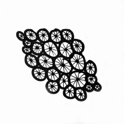 Picture of BLACK AND WHITE GRAPHIC WHEELS