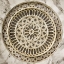 Picture of WHITE STONE MEDALLION