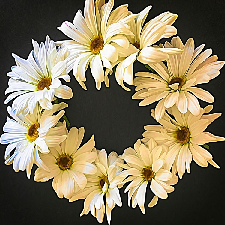 Picture of FLOWERS IN HER HAIR