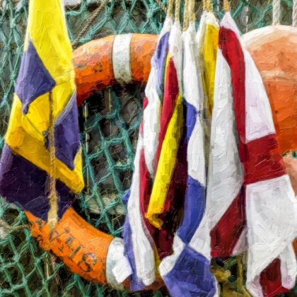 Picture of SAILING FLAGS AT THE READY