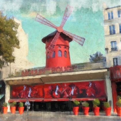 Picture of MOULIN ROUGE PAINTED
