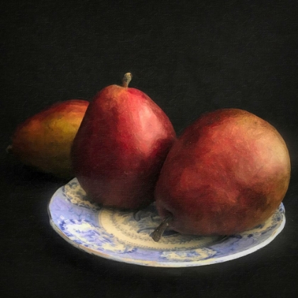 Picture of STILL LIFE RED PEARS