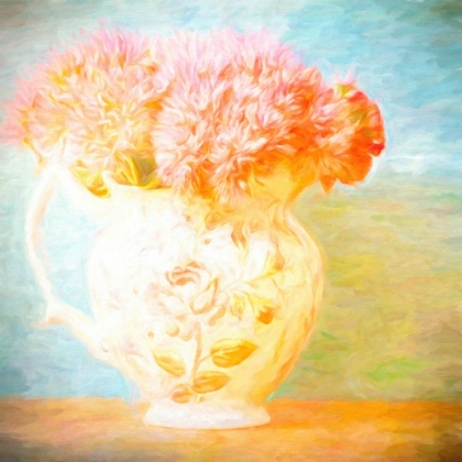 Picture of PINK FLORAL STILL LIFE