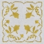Picture of GOLD FLORAL