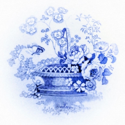 Picture of VINTAGE BLUE BASKET