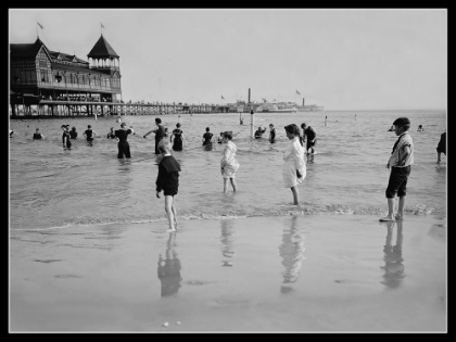 Picture of BATHING AT CONEY ISLAND