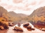 Picture of LAKESIDE IN AUTUMN