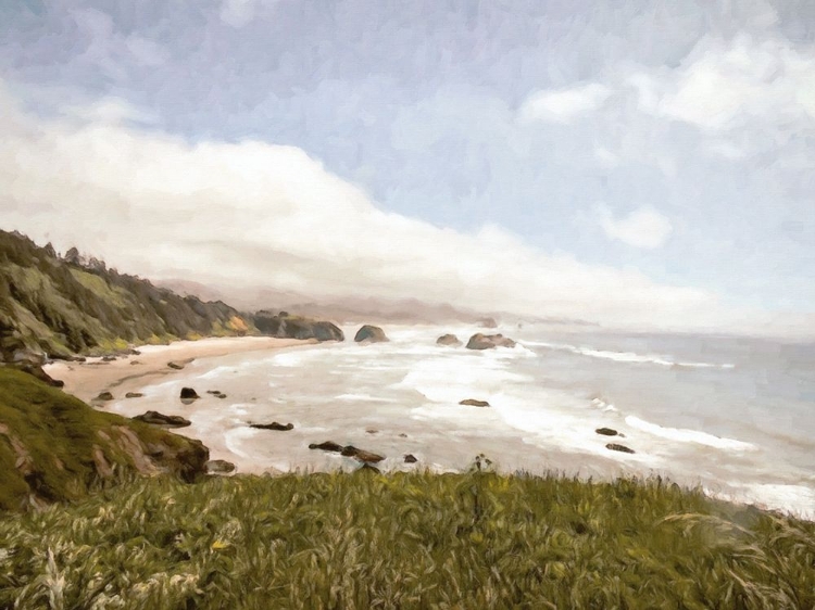 Picture of BEACH SEASCAPE FROM ON HIGH