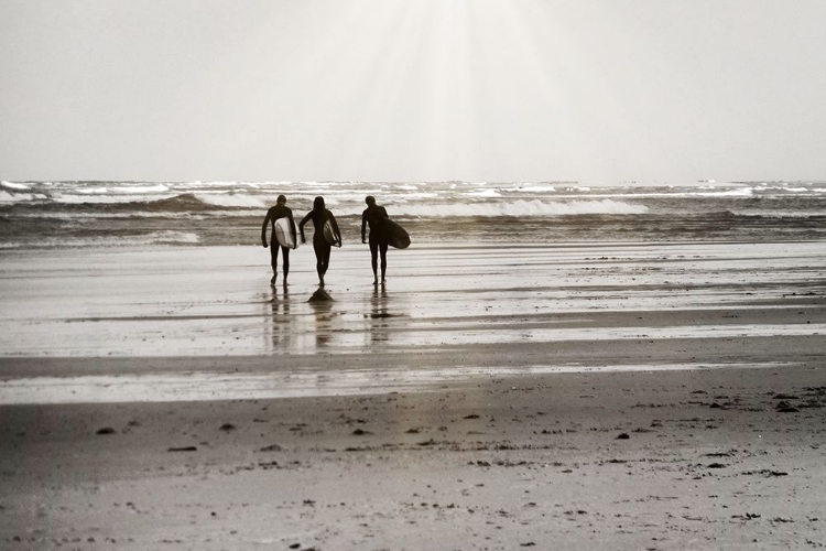 Picture of SURFER TRIO BLACK AND WHITE