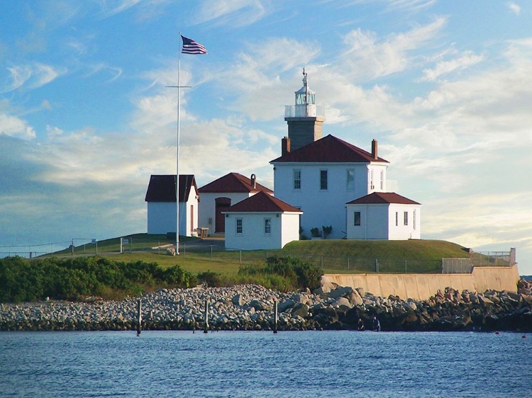 Picture of WATCH HILL LIGHT-RHODE ISLAND