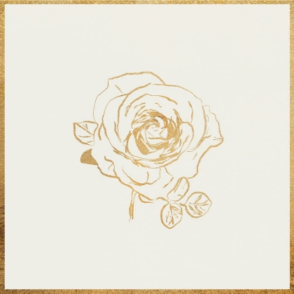 Picture of METALLIC GOLD ROSE