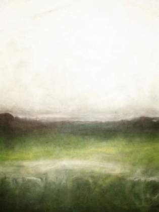 Picture of THROUGH THE GREEN VALLEY LANDSCAPE ABSTRACT