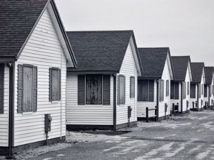 Picture of DAYS COTTAGES IN TRURO BANDW