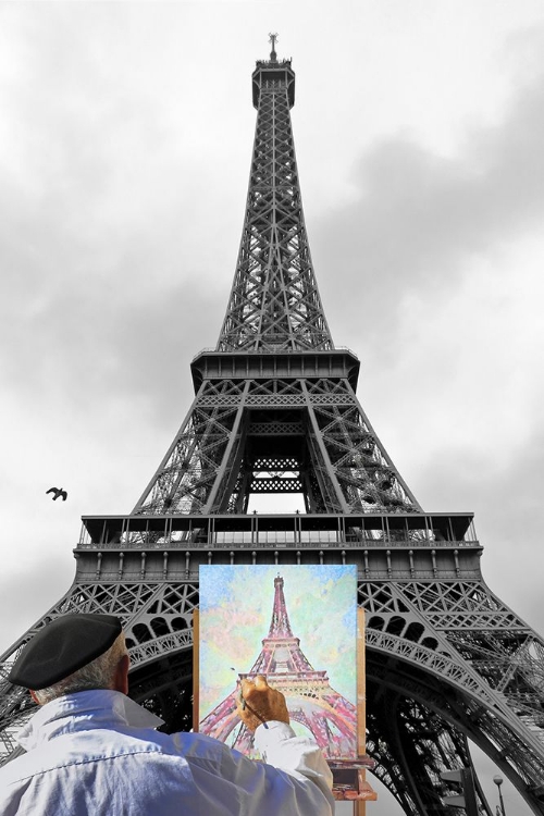 Picture of PLEIN AIR EIFFEL TOWER VISTA