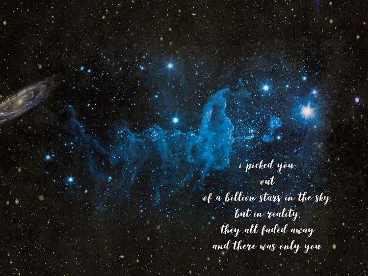 Picture of I PICKED YOU OUT OF A BILLION STARS