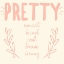 Picture of PRETTY