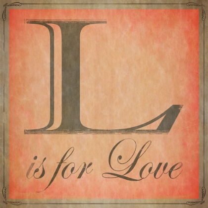 Picture of L IS FOR LOVE