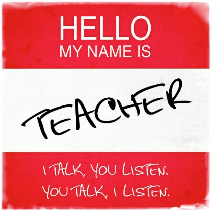 Picture of TEACHER: TALK-LISTEN