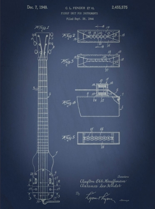 Picture of FENDER GUITAR PATENT